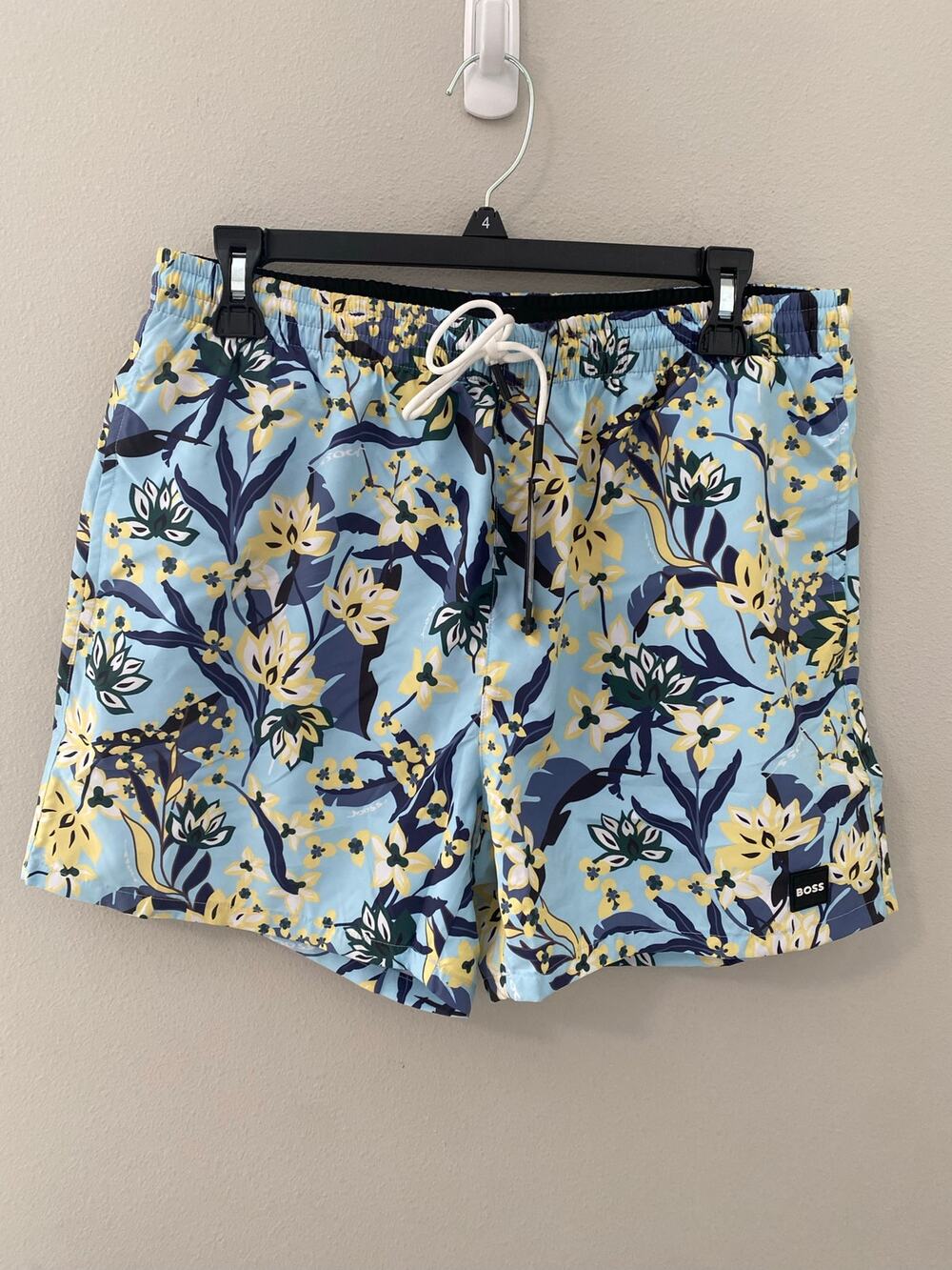 New Boss Beachwear Piranha Lined Swimsuit Size Large